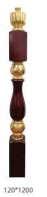 Staircase Renovation Staircase Column Aluminum Brass Stair Post For Modern Balcony Staircase Column