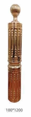 Staircase Renovation Staircase Column Aluminum Brass Stair Post For Modern Balcony Staircase Column