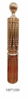 Modern Design Indoor Aluminum Stair Baluster Ornamental Aluminum Stair Railing