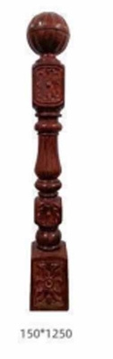 Modern Design Indoor Aluminum Stair Baluster Ornamental Aluminum Stair Railing