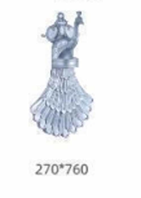 Popular Ornamental Aluminum Fence And Gate Accessories Aluminum Fence Ornaments