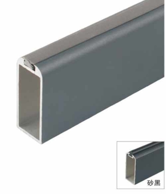 Advanced Grade Wardrobe-tube Clothes Hanging Pole Aluminum Alloy Bathroom Wardrobe Chrome Pipe