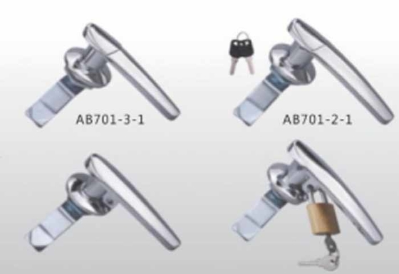 Sophisticated and Aesthetic Zinc Alloy Handle Lock Durable Industrial Style Furniture Lock for Cabinets