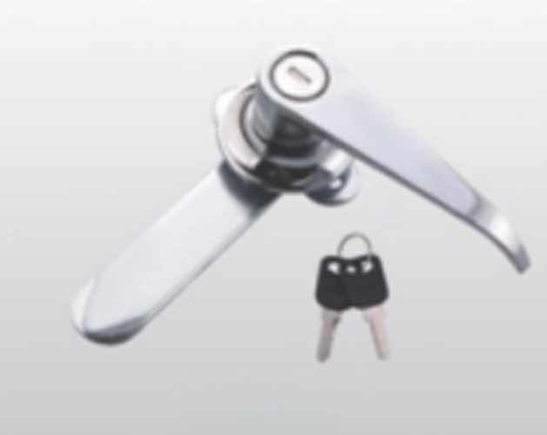Sophisticated and Aesthetic Zinc Alloy Handle Lock Durable Industrial Style Furniture Lock for Cabinets