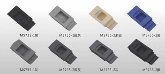 Sophisticated and Aesthetic Zinc Alloy Handle Lock Durable Industrial Style Furniture Lock for Cabinets