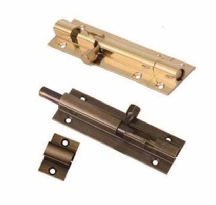 Furniture Hardware Padbolt Profile Steel Hardware Slide Brass Security Latch Lock Door Bolt Tower Bolt For Security