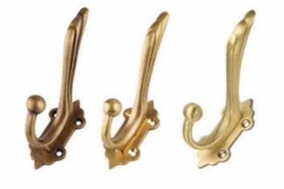 New Stylish Brass Hook Hanger Bathroom Accessories Single Hanger Coat Hooks and Wholesale Manufacture