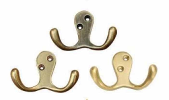 New Stylish Brass Hook Hanger Bathroom Accessories Single Hanger Coat Hooks and Wholesale Manufacture