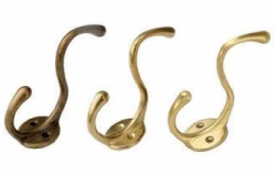 New Stylish Brass Hook Hanger Bathroom Accessories Single Hanger Coat Hooks and Wholesale Manufacture