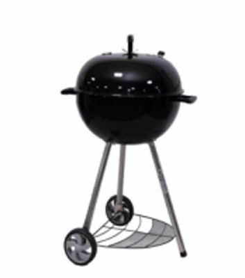 Multi-functional 22.5-inch Heavy Duty Outdoor Patio Charcoal Grills Trolley BBQ Grills Large Barbecue Stove with Table