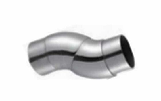 Modern Design Stainless Steel Square Tube Connector for Balcony Stairs Hotel Applications