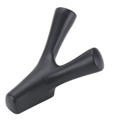 Modern Black Wall Mounted Hanger Hooks Zinc Coat Hooks