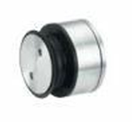 GRH 304 Stainless Steel Adjustable Glass Black Railing Post for Pool Fence System Hotel Villa Use Rust Resistant