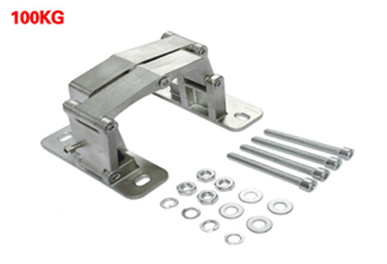 Keyed Alike Key Operated Door Latch Providing 180 Degrees Opening Angle Suitable for Industrial and Secure Door Locking