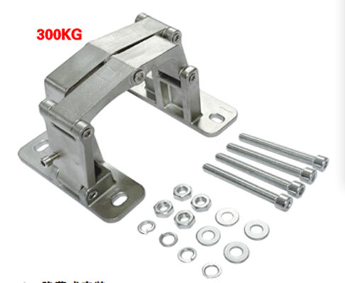 Modern Design Invisible Hinge 50Kg Capacity Pipe Well Door Furniture Hardware for Kitchen Outdoor Bedroom Hotel Living Room