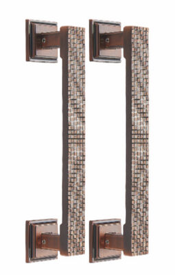 400mm Classic Hardware Pull Handles Screw Fixing Installation Method Traditional Solid Metal Cabinet Door Drawer Pulls