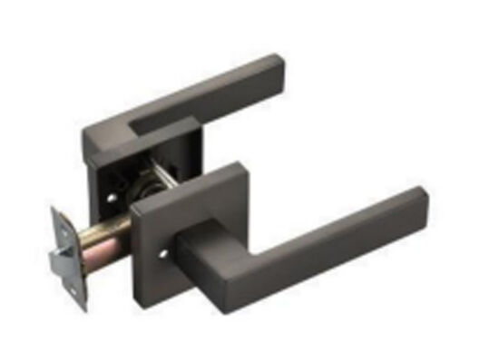 Heavy Duty 3-Point Lock Privacy Aluminum Alloy Door Door Lever Handles With Lock Cylinder for Bedrooms Apartments Kitchens