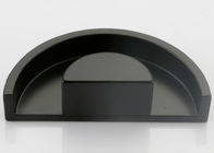 Black Zinc Hardware Pull Handles 90mm Kitchen Cabinet Pulls Good Stability