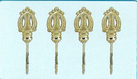 Lightweight Coffin Hardware Metal Screws In Gold Colour For Funeral Products