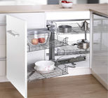 Metal Modern Kitchen Accessories Cabinet Drawer Magic Corner Pull Out Basket