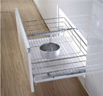 Stainless Steel Pull Out Wire Drawer Basket Modern Kitchen Decor Accessories