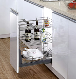 Full Extention Hook On Storage Modern Kitchen Accessories Multipurpose Drawer Basket