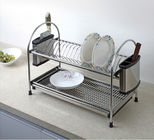 Multi Function Modern Kitchen Accessories Dish plate Drying shelf Rack Utensil Cutter Drying Holder
