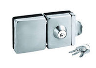 Two Door Double Sliding Glass Door Safety Lock With Knob For Square Door