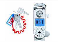 KFC / Bathroom Number Series Sliding Glass Door Security Locks Zinc Material