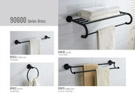 Modern Brass Chrome Plating Metal Bathroom Accessories Corner Towel Clothes Rack Holder