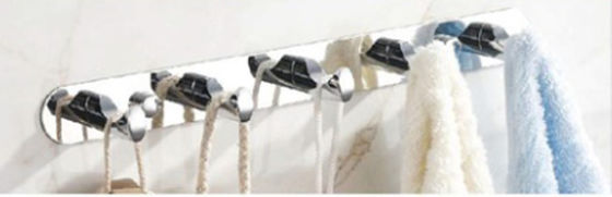 Contemporary Bathroom Shower SS Clothes Robe Hooks