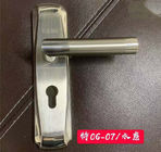 Brushed SS304 Pull Door Handle PVD Finish With Wood Screws