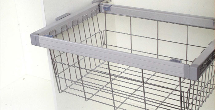 Corner Cabinet Three Layer Clothes Hanger Top Mounted 360 Degree Rotating Clothes Basket