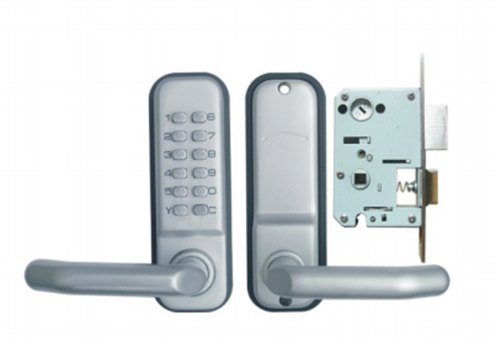 Button Password Door Lock Mechanical Code Lock Single Latch
