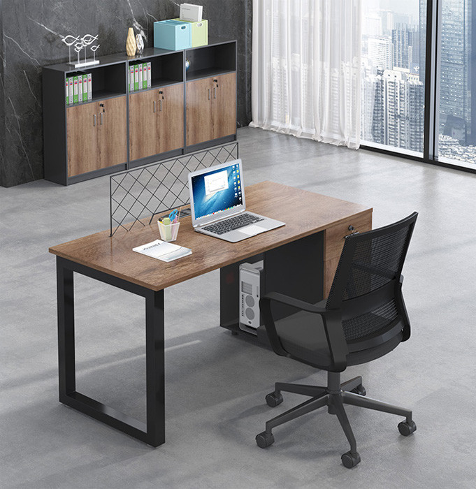 Office Furniture Table Two Person Melamine Office Workstation