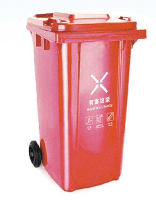 Manufacturer 120l 240 liters 360l 660l 1100l outdoor large plastic wheeled dustbin/trash can/waste garbage bins for sale