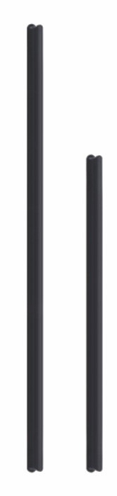 Modern Black Aluminium Furniture Handle Kitchen Cabinets Door Drawer Pull Handle Wardrobe Long Handle