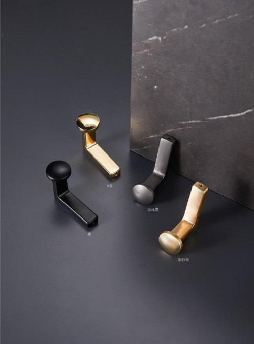 Aluminum Bathroom Clothes Hook Towel Hanger Hook From Chinese Supplier North European Stylish Cloth Hook