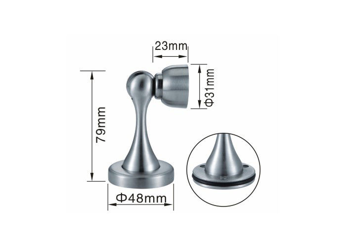Heavy Duty High Quality Magnetic Stainles steel door stopper modern sofa Legs