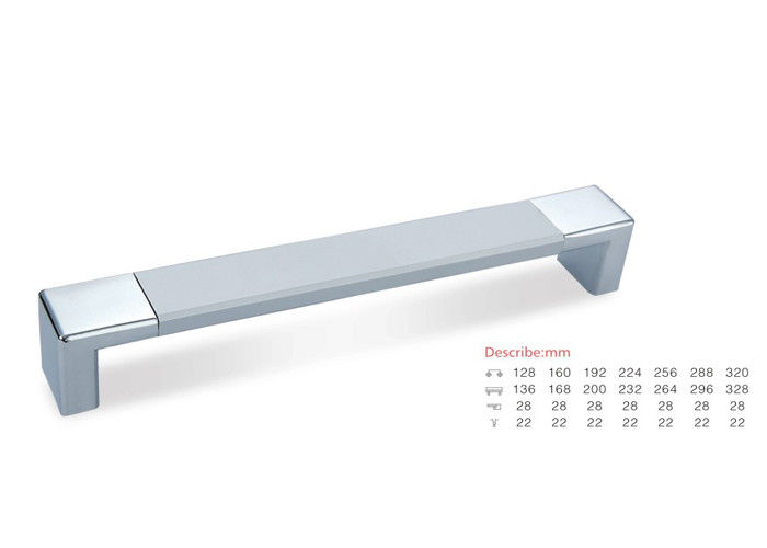 Furniture Accessories Cabinet Drawer Kitchen Pull Handle Aluminium Pull Handle 64, 96, 128mm
