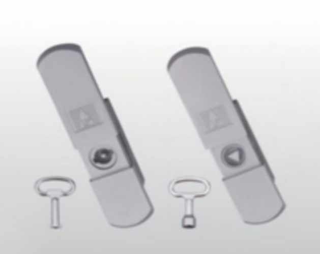 Electric Box Cabinet Door Lock Stainless Steel Heaven Earth Linkage Upper Lower Linkage Locks