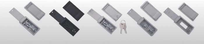 Electrical Cabinet Distribution Box Panel Board Zinc Alloy Lock Multi-point Panel Door Lock