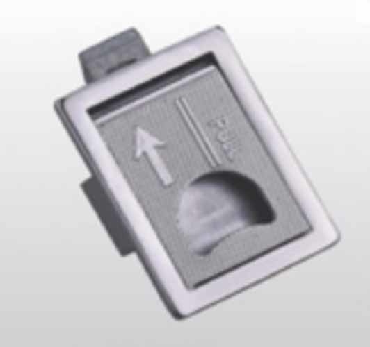 Convenient Durable Stainless Steel Invisible Handles For Cabinet Doors