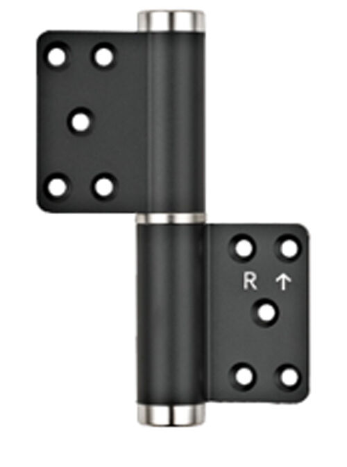 Black Wooden Door 3D Invisible Heavy Duty Adjustable 180 Degree Concealed Hidden Door Hinges for Wooden Door