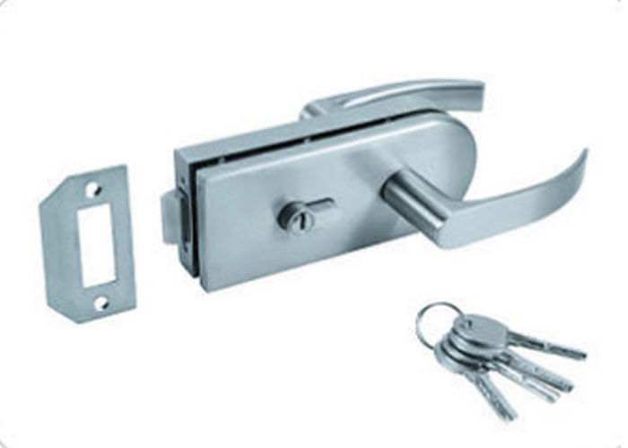 Stainless Steel Glass Door Lock With, Sliding Glass Door Locks And Handles