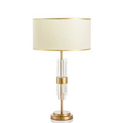 Decorative Indoor Glass Crystal Table Lamp For Living Room