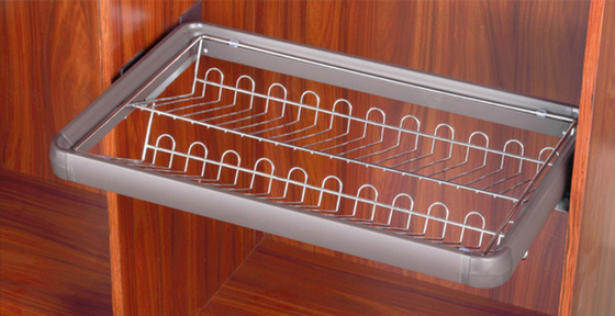 Pull Out Trouser Hanger Rack Pants Drawer Holder With Damping Rail Adjustable