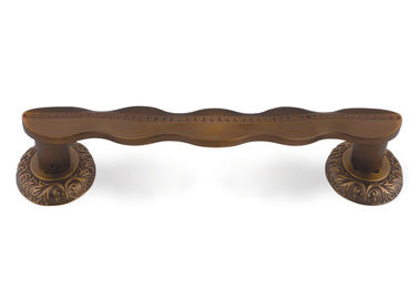 Non - Toxic Hardware big zinc pull handle , Dresser Drawer Pulls Anti - Rust Long Lifespan