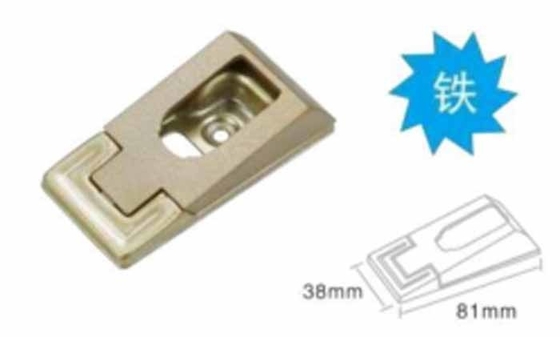 Wardrobe Removable Oval Tube Holder Support