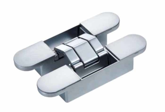 3D Adjustable Hidden Door Hinge Top Opens 180 Degrees In Three Directions For Adjustable Doors